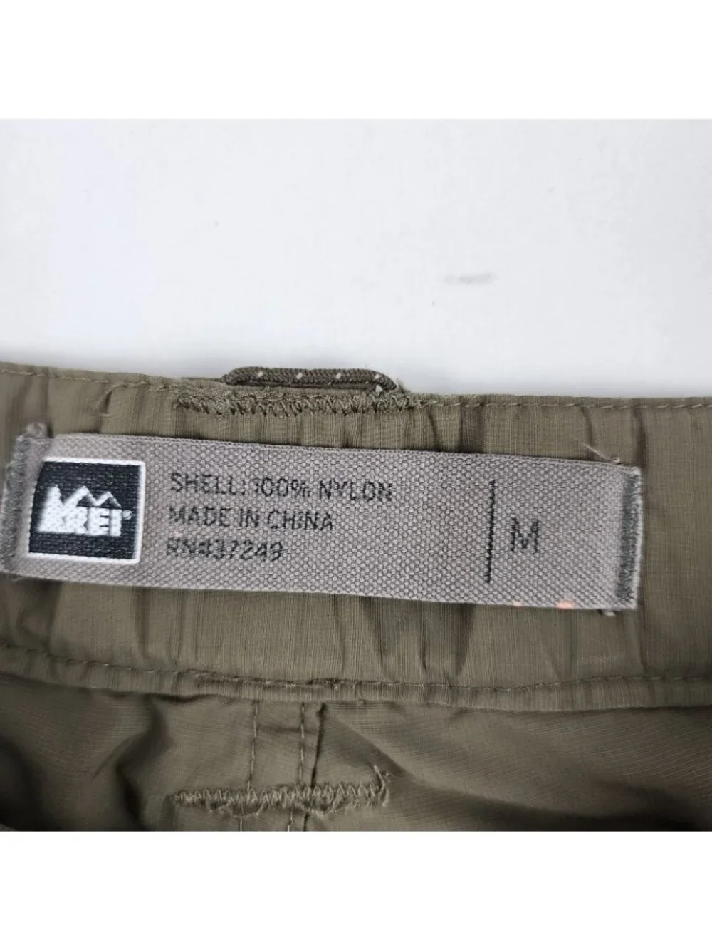 Rei Shorts Mens Medium Green Co-op Sahara Cargo Shorts 827212